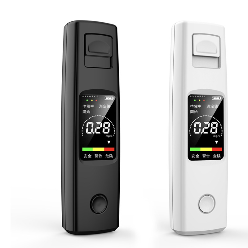 高精度USB充电便携式吹气式酒精检测仪测量仪出日本 酒精测试仪